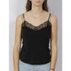 Caraco Débardeur Betty Dentelle Noir Femme - Morgan