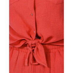 Chemise Sans Manche à Noeud Martine Orange Femme - Deeluxe 9 Chemise Sans Manche à Noeud Martine Orange Femme - Deeluxe -Vero Vetements Magasin chemise sans manche a noeud martine orange femme deeluxe 3