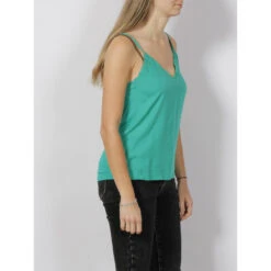 Débardeur Col V Bord Ajouré Bella Vert Femme - Teddy Smith 8 Débardeur Col V Bord Ajouré Bella Vert Femme - Teddy Smith -Vero Vetements Magasin debardeur col v bord ajoure bella vert femme teddy smith 2