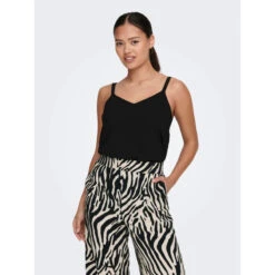 JACQUELINE DE YONG Débardeur Croisé Piper Noir Femme - Jacquline De Yong