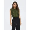 Débardeur Dentelle Lace Karo Kaki Femme - Only 1 Débardeur Dentelle Lace Karo Kaki Femme - Only -Vero Vetements Magasin debardeur dentelle lace karo kaki femme only