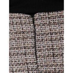 Jupe Droite Taille Haute Multico Rose Femme - Morgan -Vero Vetements Magasin jupe droite taille haute multico rose femme morgan 3