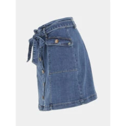 Jupe En Jean Bertini Bleu Femme - La Petite Etoile -Vero Vetements Magasin jupe en jean bertini bleu femme la petite etoile 2