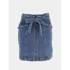 Jupe En Jean Bertini Bleu Femme - La Petite Etoile