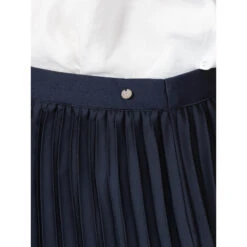 Jupe Midi Plissé Bleu Marine Femme - Teddy Smith 9 Jupe Midi Plissé Bleu Marine Femme - Teddy Smith -Vero Vetements Magasin jupe midi plisse bleu marine femme teddy smith 3