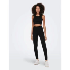 Legging Côtelé Jaia Life Noir Femme - Only -Vero Vetements Magasin legging cotele jaia life noir femme only 2