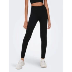 Legging Côtelé Jaia Life Noir Femme - Only