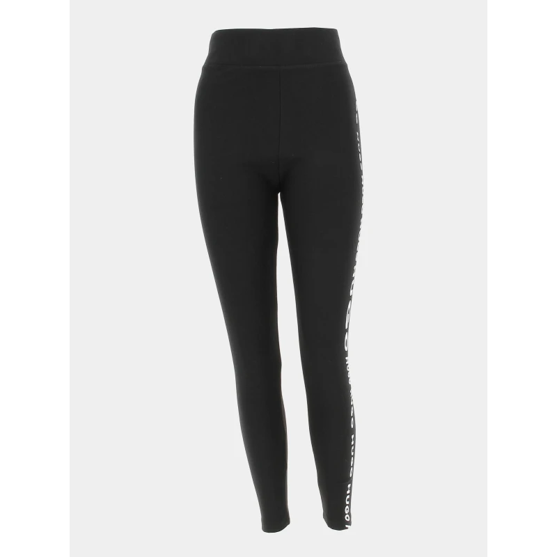 Legging Easy Bande Logo Noir Femme - Hugo 3 Legging Easy Bande Logo Noir Femme - Hugo