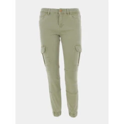 Pantalon Cargo Missouri Kaki Clair Femme - Only
