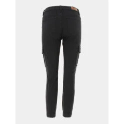 Pantalon Cargo Missouri Noir Femme - Only -Vero Vetements Magasin pantalon cargo missouri noir femme only 1
