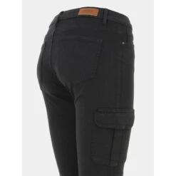 Pantalon Cargo Missouri Noir Femme - Only -Vero Vetements Magasin pantalon cargo missouri noir femme only 3