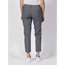 Pantalon Chino à Motifs Biana Bleu Marine Femme - Only 7 Pantalon Chino à Motifs Biana Bleu Marine Femme - Only -Vero Vetements Magasin pantalon chino a motifs biana bleu marine femme only 1