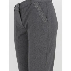 Pantalon Christina Basic Gris Femme - HBT 9 Pantalon Christina Basic Gris Femme - HBT -Vero Vetements Magasin pantalon christina basic gris femme hbt 3