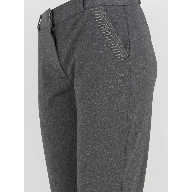 Pantalon Christina Basic Gris Femme - HBT 6 Pantalon Christina Basic Gris Femme - HBT – Image 4