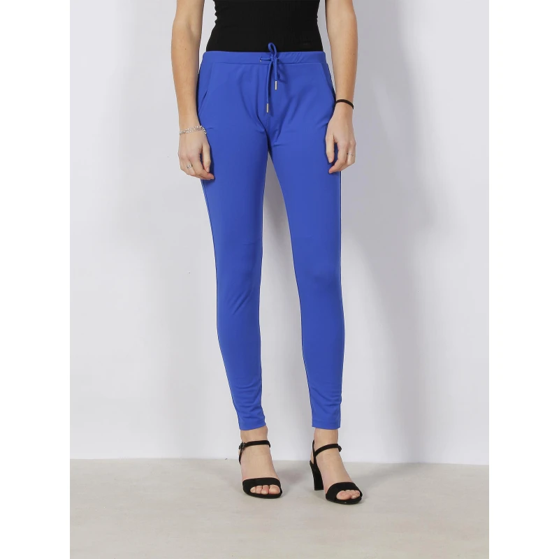 Pantalon Cruz Uni Bleu Femme - HBT 3 Pantalon Cruz Uni Bleu Femme - HBT
