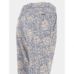 Pantalon Fluide à Fleurs Vallies Bleu Femme - Sun Valley -Vero Vetements Magasin pantalon fluide a fleurs vallies bleu femme sun valley 3