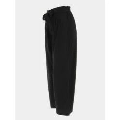 Pantalon Fluide Large Santos Noir Femme - Tiffosi -Vero Vetements Magasin pantalon fluide large santos noir femme tiffosi 2