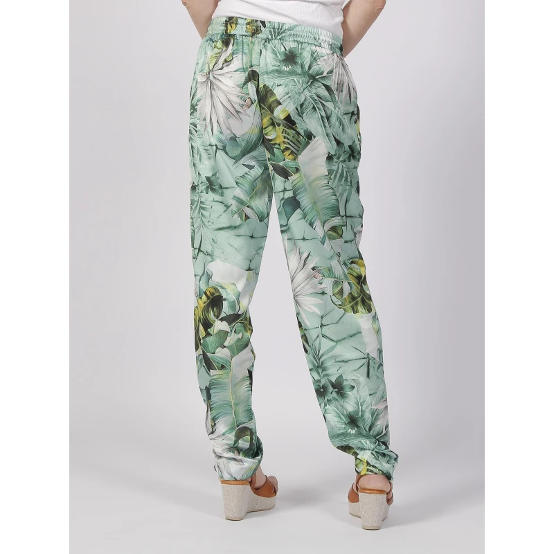 Pantalon Fluide Viola Vert Femme - Guess 4 Pantalon Fluide Viola Vert Femme - Guess – Image 2