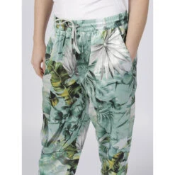 Pantalon Fluide Viola Vert Femme - Guess 9 Pantalon Fluide Viola Vert Femme - Guess -Vero Vetements Magasin pantalon fluide viola vert femme guess 3