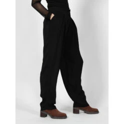 Pantalon Léger Fluide Noir Femme - Armani Exchange 8 Pantalon Léger Fluide Noir Femme - Armani Exchange -Vero Vetements Magasin pantalon leger fluide noir femme armani exchange 2