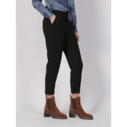 Vero Moda Pantalon Maya Noir Femme - Véro Moda -Vero Vetements Magasin pantalon maya noir femme vero moda 2