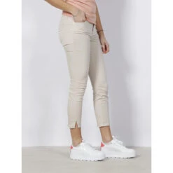 Pantalon Skinny Crop Aura Beige Femme - Armani Exchange -Vero Vetements Magasin pantalon skinny crop aura beige femme armani exchange 2