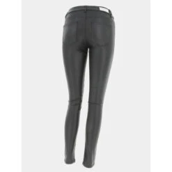 Pantalon Skinny Hush 30 Enduit Noir Femme - Only 7 Pantalon Skinny Hush 30 Enduit Noir Femme - Only -Vero Vetements Magasin pantalon skinny hush 30 enduit noir femme only 1
