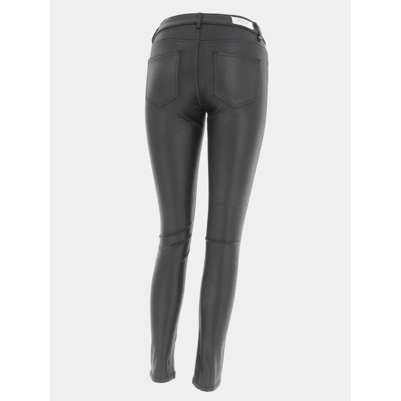 Pantalon Skinny Hush 30 Enduit Noir Femme - Only 4 Pantalon Skinny Hush 30 Enduit Noir Femme - Only – Image 2