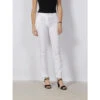 Pantalon Slim Christina City Lin Blanc Femme - Hbt -Vero Vetements Magasin pantalon slim christina city lin blanc femme hbt