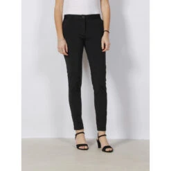 Pantalon Slim Christina Noir Femme - HBT