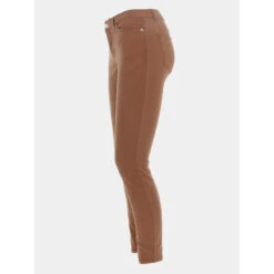 Pantalon Slim Vea Marron Femme - Vero Moda -Vero Vetements Magasin pantalon slim vea marron femme vero moda 2