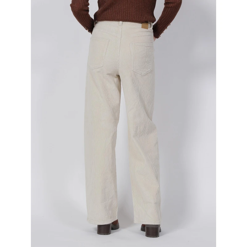 Pantalon Wideleg Hope Beige Femme - Only 4 Pantalon Wideleg Hope Beige Femme - Only – Image 2