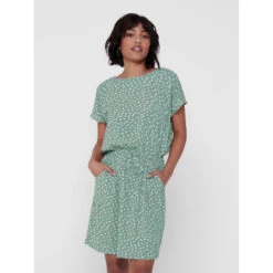 Robe à Pois Mariana Vert Femme - Only