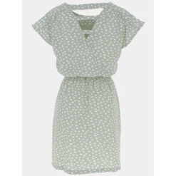 Robe à Pois Mariana Vert Femme - Only -Vero Vetements Magasin robe a pois mariana vert femme only 3