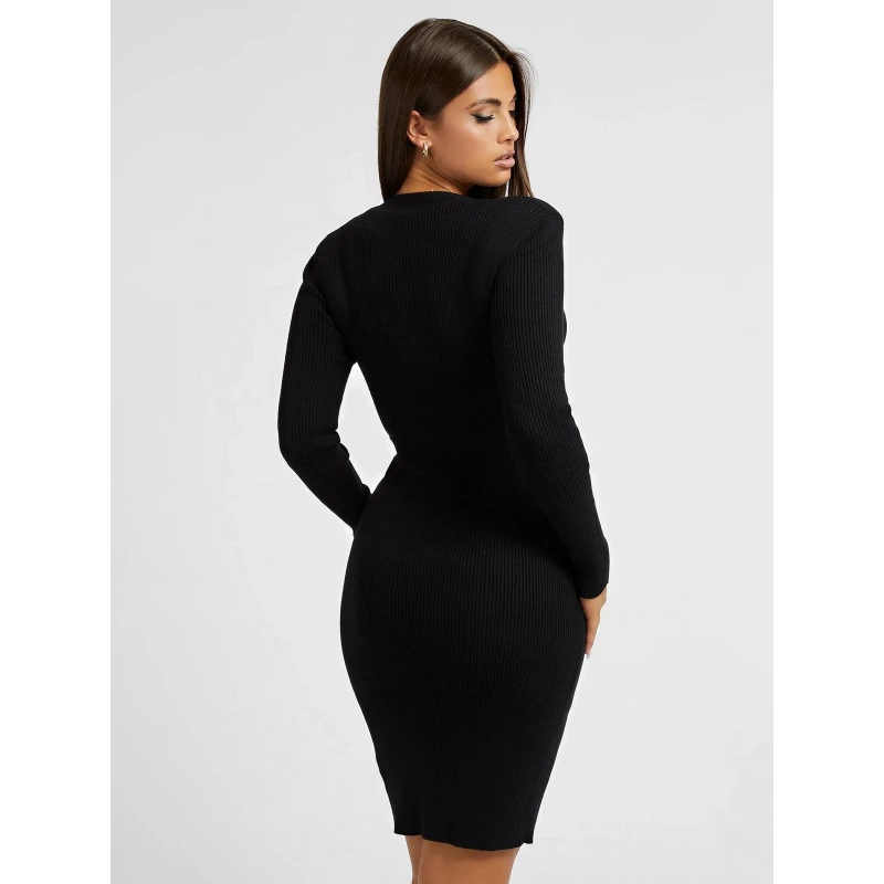 Robe Alexandra Noir Femme - Guess 4 Robe Alexandra Noir Femme - Guess – Image 2