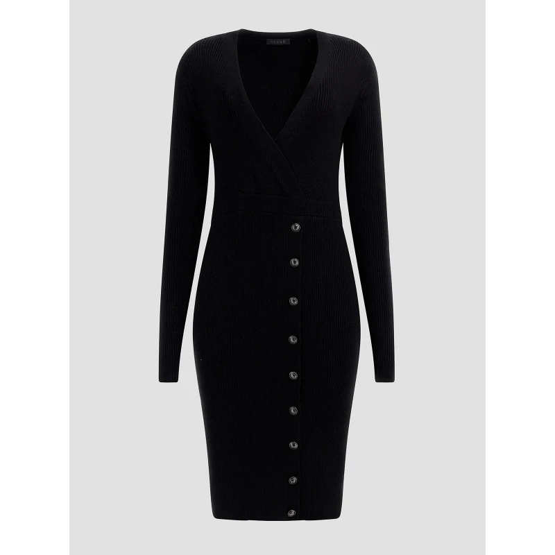 Robe Alexandra Noir Femme - Guess 5 Robe Alexandra Noir Femme - Guess – Image 3