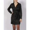 Robe Alya Noir Femme - Guess -Vero Vetements Magasin robe alya noir femme guess