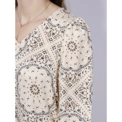 Robe Ample Imprimés Rina Beige Femme - Vero Moda 9 Robe Ample Imprimés Rina Beige Femme - Vero Moda -Vero Vetements Magasin robe ample imprimes rina beige femme vero moda 3