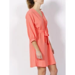 Robe Courte Pye Corail Femme - Vero Moda -Vero Vetements Magasin robe courte pye corail femme vero moda 2