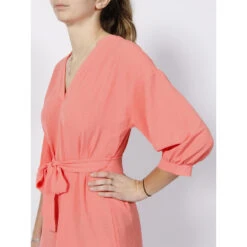 Robe Courte Pye Corail Femme - Vero Moda -Vero Vetements Magasin robe courte pye corail femme vero moda 3