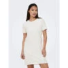 Robe Droite Ajouré Cathinka Blanc Femme - Jacqueline De Yong 1 Robe Droite Ajouré Cathinka Blanc Femme - Jacqueline De Yong -Vero Vetements Magasin robe droite ajoure cathinka blanc femme jacqueline de yong