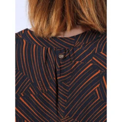 Robe Kary Rayures Bleu Marine Femme - Teddy Smith -Vero Vetements Magasin robe kary rayures bleu marine femme teddy smith 3