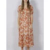 Robe Longues à Fleurs Zaltana Orange Femme - Deeluxe 1 Robe Longues à Fleurs Zaltana Orange Femme - Deeluxe -Vero Vetements Magasin robe longues a fleurs zaltana orange femme deeluxe