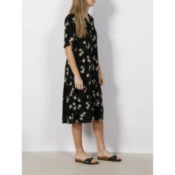 Robe Mi-longues 2/4 à Fleurs Easy Noir Femme - Vero Moda 8 Robe Mi-longues 2/4 à Fleurs Easy Noir Femme - Vero Moda -Vero Vetements Magasin robe mi longues 24 a fleurs easy noir femme vero moda 2