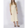 Robe Midi Aria Blanc Ivoire Femme - Deeluxe -Vero Vetements Magasin robe midi aria blanc ivoire femme deeluxe