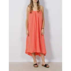 Robe Midi Natali Orange Femme - Vero Moda