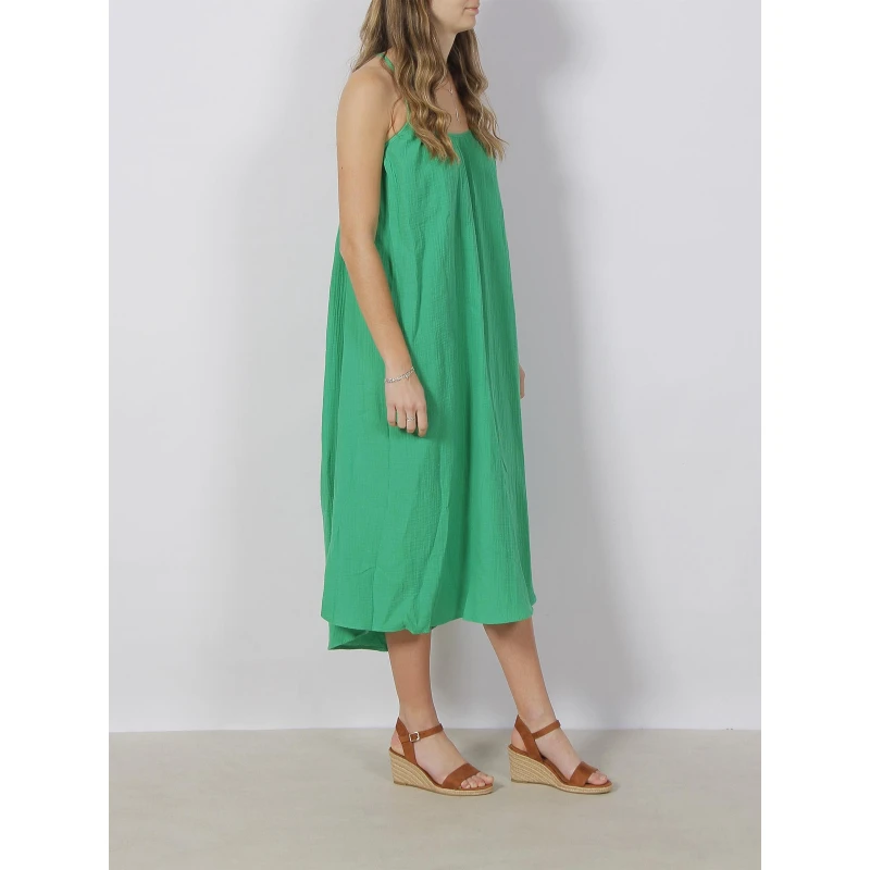 Robe Midi Natali Vert Femme - Vero Moda 5 Robe Midi Natali Vert Femme - Vero Moda – Image 3