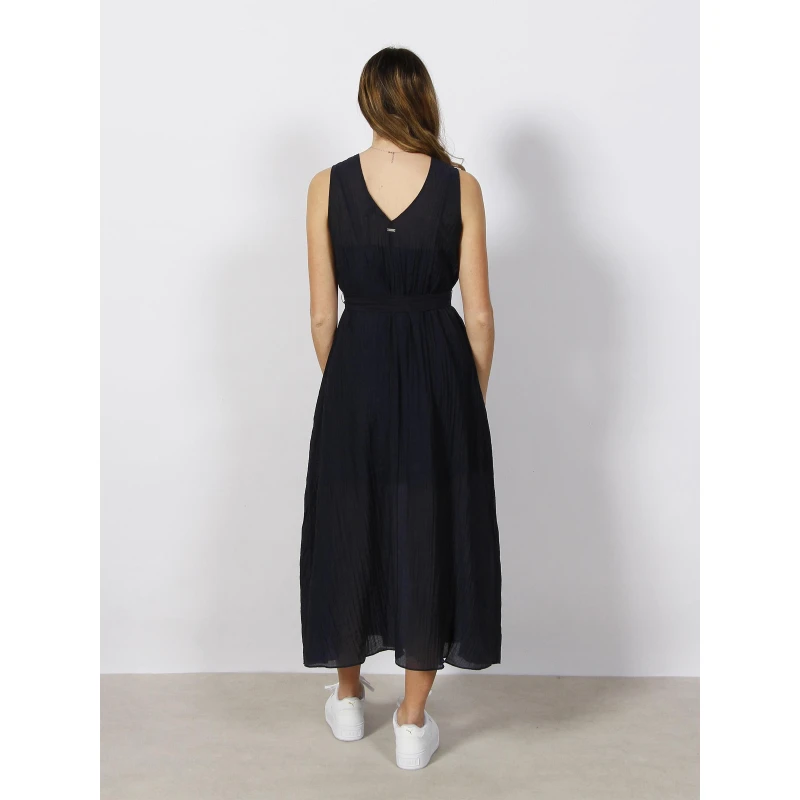 Robe Midi Soul Bleu Marine Femme - Armani Exchange 4 Robe Midi Soul Bleu Marine Femme - Armani Exchange – Image 2