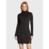 Robe Paillette Melange Noir Femme - Guess 2 Robe Paillette Melange Noir Femme - Guess -Vero Vetements Magasin robe paillette melange noir femme guess
