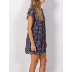 Robe Paola Stone Love Bleu Marine Femme - Le Temps Des Cerises 8 Robe Paola Stone Love Bleu Marine Femme - Le Temps Des Cerises -Vero Vetements Magasin robe paola stone love bleu marine femme le temps des cerises 2